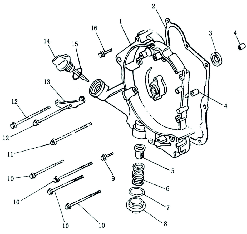 Motor GY6 sek4